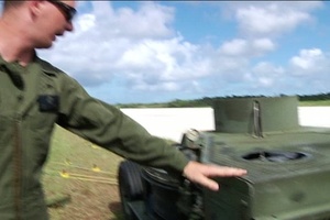 Landing Tinian