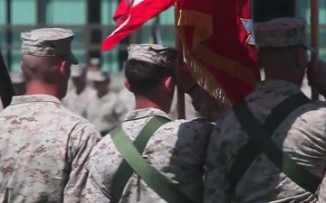 1st LE Bn holds ceremony for activation