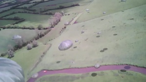 Paratroopers Jump in Normandy