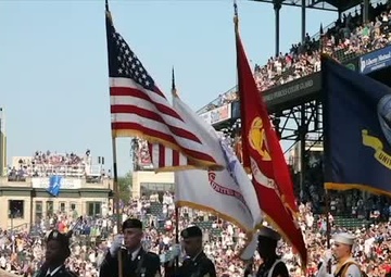 Chicago Cubs Host Military Appreciation Day