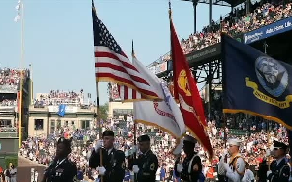 Chicago Cubs Host Military Appreciation Day