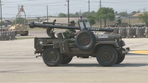 Vietnam veterans Pass in Review
