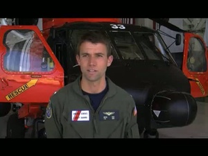 U.S. Coast Guard and Navy Crews Work Together to Medevac an Ailing Mariner from a Merchant Vessel