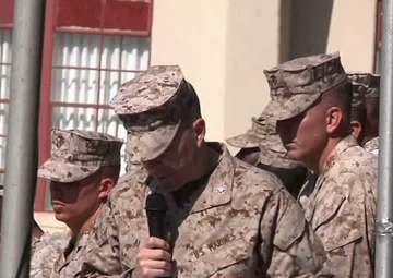 Remarks by Lt. Col. Joseph Allena