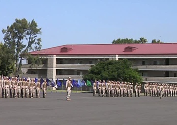 1st Marine Regiment Change of Command - Broll