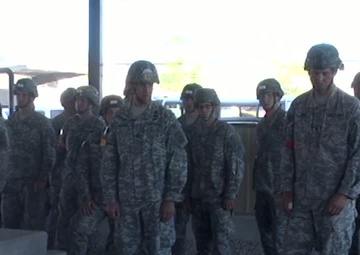 Paratroopers Train for Jump