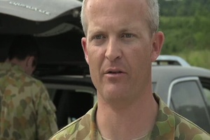 Australian Army Maj. Peter Meakin - Bold Quest Interview at Camp Atterbury