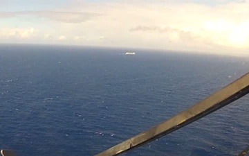 HSC 21 Passes Wake Island (No Audio)