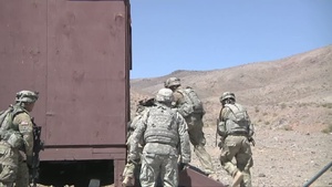 1st BN., 38th INF RGT Live Fire Training at NTC
