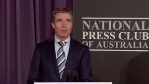 NATO Secretary General Anders Fogh Rasmussen at the National Press Club