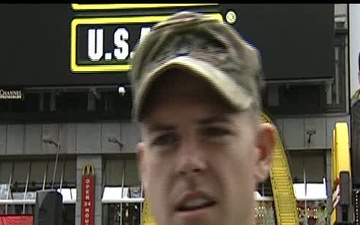 Army 237th Birthday Ceremony Times Square Interviews