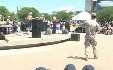 Quantico Marines Play Live for Marine Week