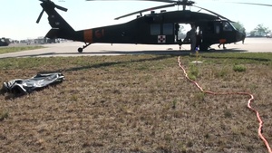 National Guard Blackhawk Support for High Park Fires
