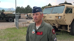The Adjutant General of Colorado Interview on High Park Fires