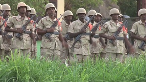 Seabees Participate in Djiboutian Army Pass and Review (Without Graphics)