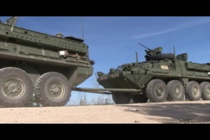 Saber Strike 2012: 3-2 Cavalry Regiment Conduct Convoy Operations