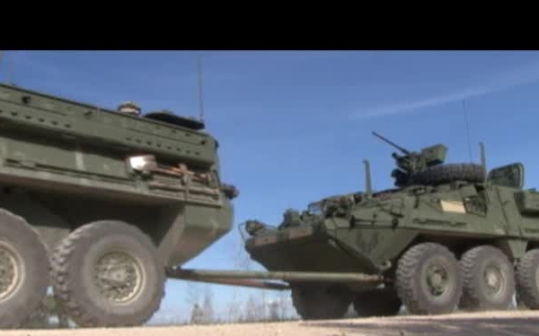 Saber Strike 2012: 3-2 Cavalry Regiment Conduct Convoy Operations