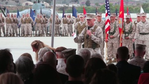 HMLA-367 changes command, transfers to MAG-24
