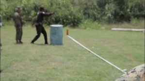 23rd Marines Provides Advanced Pistol Training to Caribbean Forces