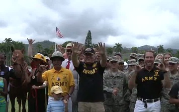 Army Birthday Greeting from Hawaii