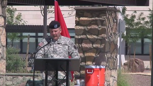 Joint Task Force - North Commander Honors Wounded Warrior on Army Birthday