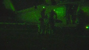 Night Rappel Training