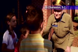 Air Force Report: Candy Bomber Honored
