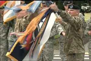 I Corps Uncasing Ceremony