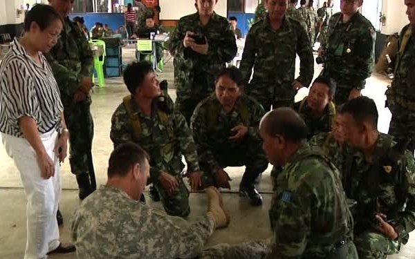 Combat Life Saver Training in Thailand