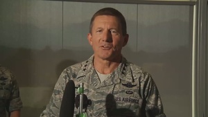 USAFA Superintendent briefs the media re: Waldo Canyon Fire