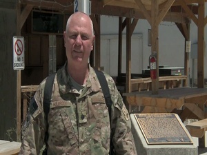 Lt. Col. Larry Holbrook Atlanta Braves Shout Out