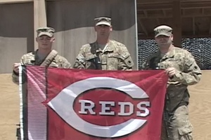 Spc. Jacob Peecher, CW2 Ronald Burke, and Sgt. Scott Shepherd