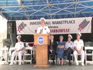 Boston Harborfest Opening Ceremony 2012
