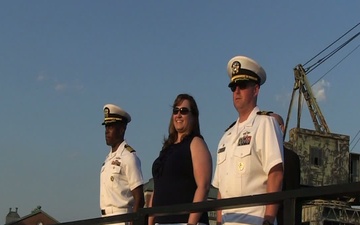 Boston Navy Week Sunset Parade 2012