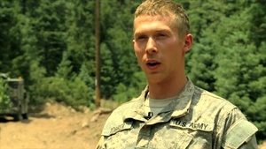 Colorado Wildfires- Army Fire Breaks