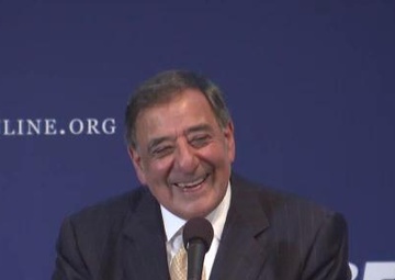 Panetta receives a public-service award