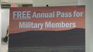 National Park Service offers free passes to military