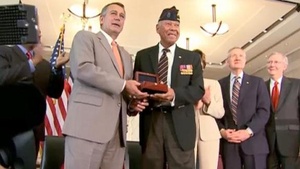 High honor for nation's first African American Marines