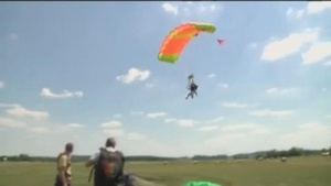 Wounded warriors take a leap of faith