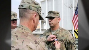 Soldier receives the Silver Star for actions in Afghanistan