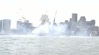 Privateers Reenact Battle of the War of 1812 in Boston Harbor