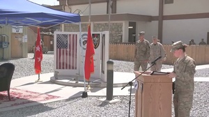 United States National Support Element Change of Command