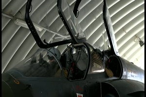 B-roll of French Air Force Mirage After Mission