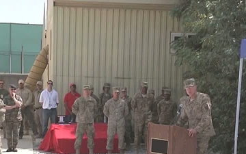 United States National Support Element Command-Afghanistan Change of Command, Part 4
