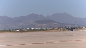 Davis Monthan HC-130 Transition Flightline Take Off, Life Support