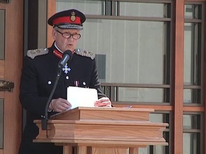 Remembering the Fallen at Madingley, UK