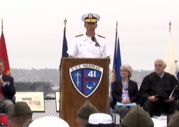 All Hands Update - Naturalization Ceremony on USS Midway