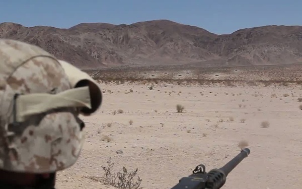 1st Law Enforcement Battalion Trains With Crew Served Weapons