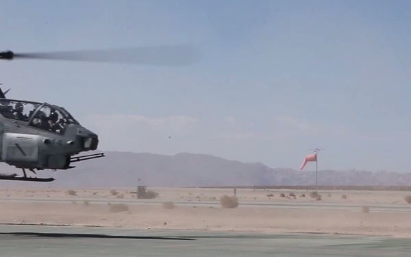 Exercise Javelin Thrust 2012; AH-1W Refuel