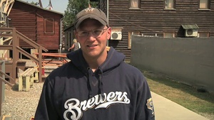Staff Sgt. Shawn Olwig Brewers Shout Out